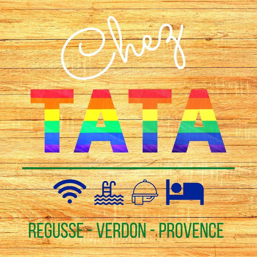 לינה וארוחת בוקר Régusse Chez Tata מראה חיצוני תמונה